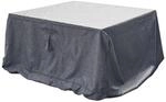 Hesp&eacute;ride - Hambo Schutzh&uuml;lle f&uuml;r Tisch rechteckig L - 265 x 125 x 80 cm - Grau