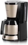 EMERIO Filterkaffeemaschine mit 1L Thermokanne (Edelstahl) | max. 8 Tassen pro