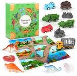 OKYUK dinosaurier spielzeug | Dinosauriertransporter, Dinosaurierauto,