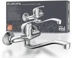 EISL NI161EUCR EUROPA Wandwasserhahn Chrom, Wand-Sp&uuml;ltischarmatur 360&deg;, ideal...