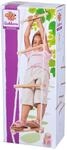 Eichhorn Outdoor Strickleiter - 5 Sprossen aus Birkenholz, 170 cm lang, bis 60...