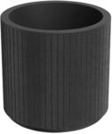 Blumentopf Coro, rund, Carbon, &Oslash; 48 x 45 cm