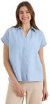 Cecil Damen Dropped Shoulder Bluse aus Leinen
