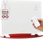 ProfiCare&reg; Elektroheizung mit Glasfront & X-Shape Heizelement | mobiler...
