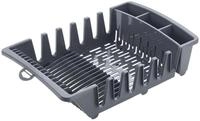 Metaltex Smartex Sp&uuml;lkorb, kompaktes Abtropfgestell mit viel Platz, Grau