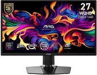 MSI MAG 272QP QD-OLED X24 Gaming Monitor 26,5 Zoll WQHD | QD-OLED Panel...
