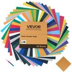 VEVOR Vinylfolie W&auml;rme&uuml;bertragung Transferfolie (304,8 x 304,8 mm) 50...