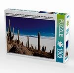 CALVENDO Puzzle Riesen-Kakteen auf Einer Insel im gr&ouml;&szlig;tem Salzsee der Erde,...