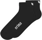 Erima Unisex Kinder PERFORMANCE 2er Pack Socken (8182601), schwarz, 27-30