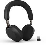 Jabra Evolve3 75 On-Ear Bluetooth Headset kabellos mit Mikrofon, Schwarz |...