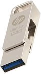 HP x206c 128GB OTG USB 3.2 Type-C/Type-A Metall, 120MB/s