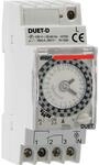 VEMER VP879100 Duet-D &ndash; Elektromechanische Zeitschaltuhr, t&auml;gliche Programmierung,