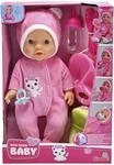 Simba New Born Baby Kitty Onesie, Vollvinylpuppe mit Trink und N&auml;ssfunktion im