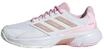 adidas Damen Courtjam Control 3 Tennis Shoes, Cloud White/Silver Metallic/Lucid...