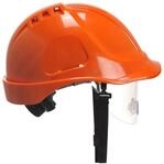 Portwest Endurance Visier Helm, Gr&ouml;&szlig;e: Einheitsgr&ouml;&szlig;e, Farbe: Orange, PW55ORR