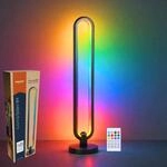 Grundig RGB Stehlampe 104,5 cm - LED Lampe mit Fernbedienung und Musikmodus -