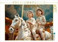 CALVENDO Puzzle Carrousel | 1000 Teile Lege-Gr&ouml;&szlig;e 64 x 48 cm Foto-Puzzle f&uuml;r