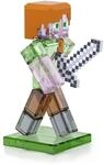 Swarovski Minecraft Alex, Kristallfigur im Charakteristischen Blockformat, Mit
