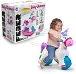 FEBER Baby Einhorn Lauflernhilfe in Einhornform, 2-in-1 Lauflernhilfe und...