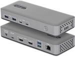 StarTech Treiberloses USB-C Dual 4K 60Hz HDMI Windows Dock, 6X 10Gbps USB