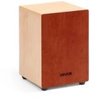 VEVOR Cajon, Kistentrommel mit internen Gitarrensaiten, leichte Drum-Box aus...