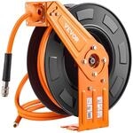 VEVOR Druckluftschlauch Schlauchtrommel, 9,52 mm x 19,81 m Hybrid-Luftschlauch,...