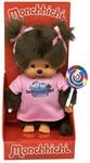 Sekiguchi 205257 - Original Monchhichi M&auml;dchen mit rosa Kleid und Buntem...