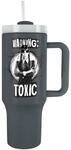 Pyramid International - Tumbler Wednesday - Isothermischer Becher mit Strohhalm und