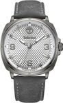 Timberland Herren Armbanduhr Bailard in der Farbe Silber mit Lederarmband,