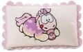NICI Kissen Einhorn Sweety Rainbow 43x25cm - Weiss - Flauschiges Kuscheltierkissen