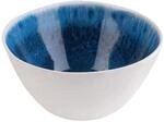 APS 84677 Schale BLUE OCEAN, &Oslash; 15 cm, H&ouml;he 7,5 cm, Melamin, 0,6 Liter, blau/wei&szlig;