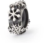 Trollbeads Schneefl&ouml;ckchen Spacer