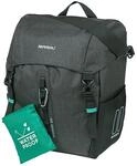Basil Fahrrad Einzeltasche L MIK Hooks &ndash; 20L &ndash; Polyester &ndash; Au&szlig;entaschen...