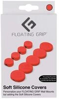 Soft Silicon Covers by FLOATING GRIP to cover FLOATING GRIP Wall Mounts - Red