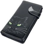 Nemesis Now Lucky Cat Frauen Geldb&ouml;rse Standard Polyurethan Gothic, Horror, Katzen