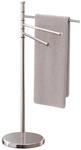 Relaxdays Handtuchhalter, 3 bewegliche Stangen, HBT: 85,5 x 42 x 22 cm,...