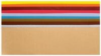 Glorex verzierwachs Set, 10 St&uuml;ck, Modefarben, 200 x 55-100 mm