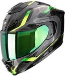 SCORPION EXO-1500 AIR SLEEK Black-Green XXL