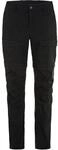 Fj&auml;llr&auml;ven Damen Abisko Hybrid Trail Zip-Off Hose, Black, 32/S