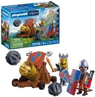 PLAYMOBIL | Knights | Schusswaffe L&ouml;wenritter | Kanone mit 2 Rittern und