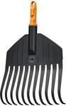Fiskars OneClick Klein-F&auml;cherbesen, F&uuml;r Beete und Enge Stellen