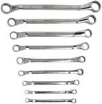 KS Tools 964.1140 EDELSTAHL Doppel-Ringschl&uuml;ssel-Satz, gekr&ouml;pft, 9-tlg.