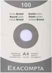 Exacompta 13206E Karteikarten, kariert, 5x5, ungelocht, 210 x 297 mm, f&uuml;r