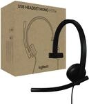 Logitech H570e USB-Headset mit Mikrofon f&uuml;r PC und Mac