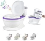 Baby T&ouml;pfchen - Toilettensitz Kinder - Kinder T&ouml;pfchen Mit Musik & Sp&uuml;lger&auml;usch