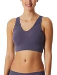 Schiesser Damen nahtloses Bustier mit herausnehmbaren Pads - Invisible Soft