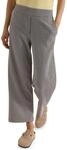Cecil Wide Leg Hose in Seersucker-Qualit&auml;t Brown Cacao 2X