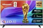Hisense 40A5S LED-TV 40 Zoll (102 cm) Full HD, Smart TV VIDAA U7.6, USB-C Port