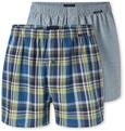 Schiesser Herren 2 Pack Boxershorts Baumwolle Jersey weich Multipack -...
