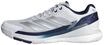 adidas Herren Crazyquick Boost Padel Shoes, FTWR White/Silver met./Dark Blue,...